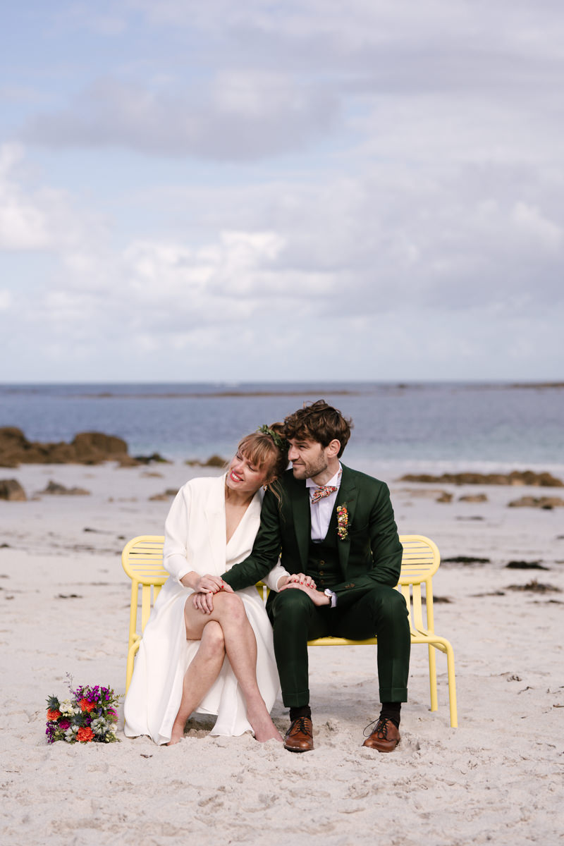 mariage sur la plage bretagne