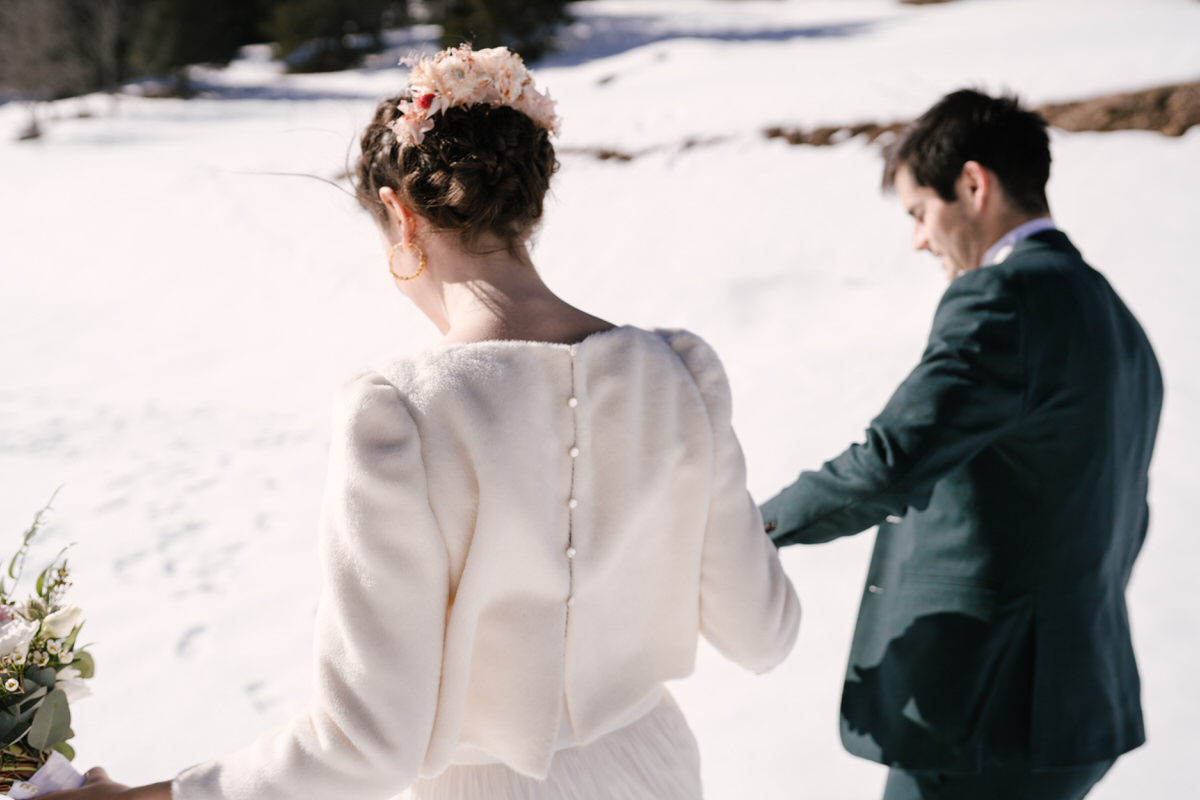 mariage hiver grange aux fées