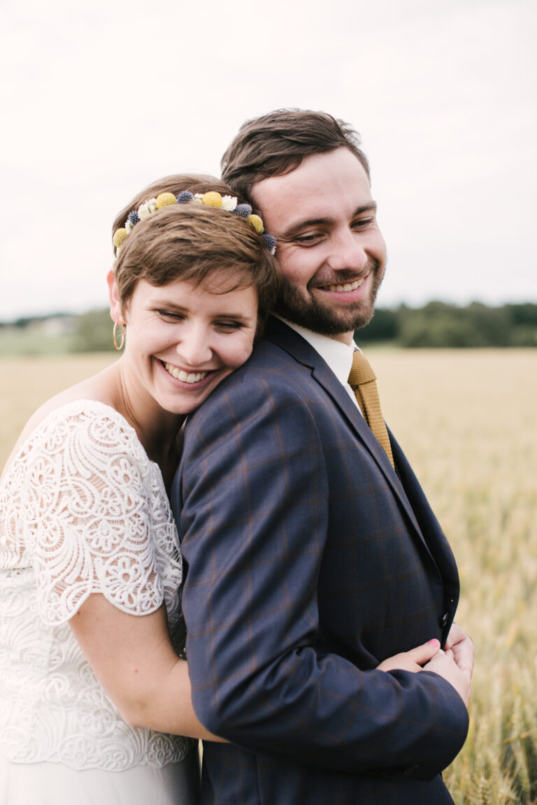 Reportage mariage au milieu des champs, Grenoble