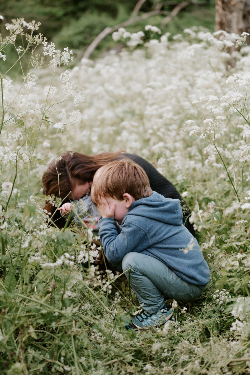 photo famille champs de fleurs grenoble