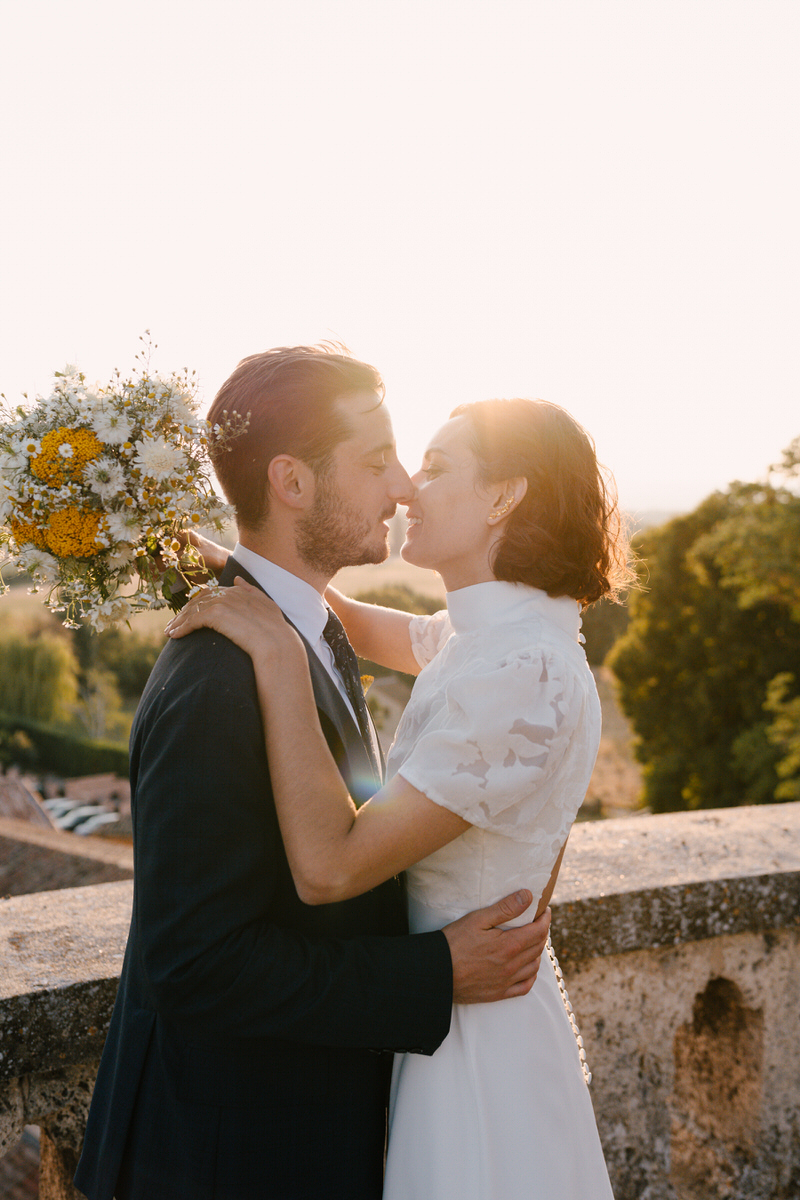 mariage moderne et lumineux dans la drôme