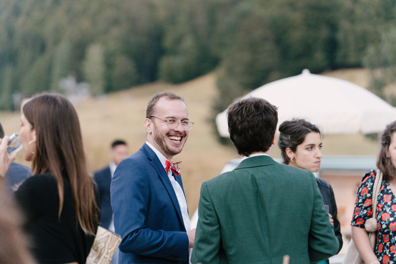 reportage photo cocktail mariage grange aux fées vercors