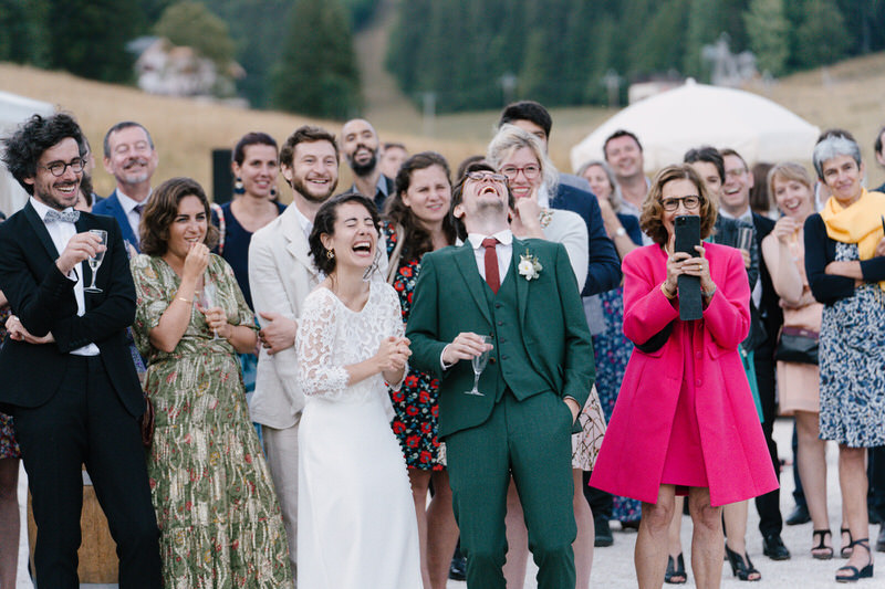 cocktail sympa mariage grange aux fées vercors