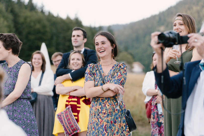 vin d'honneur mariage grange aux fées vercors